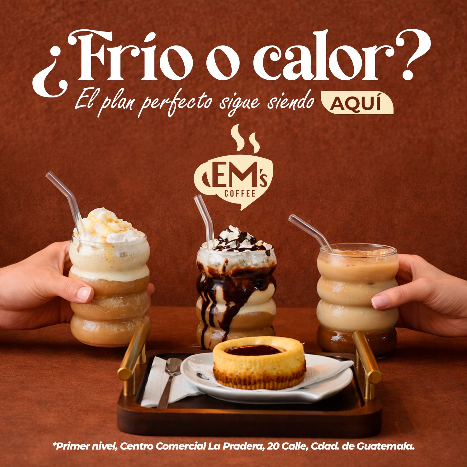 Campaña EM's Coffee
