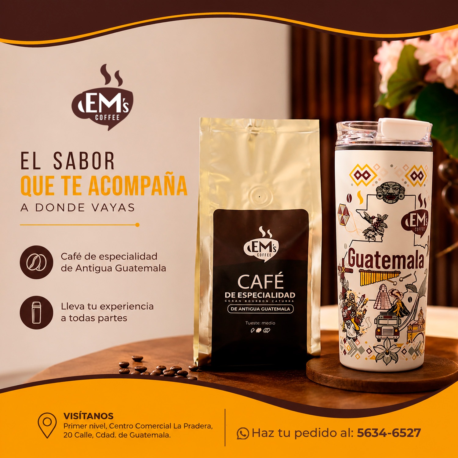Campaña EM's Coffee